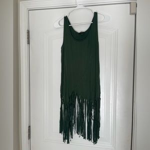 Cupio Fringe Tank Top